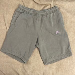 Green Nike SB Medium Sweat Shorts
